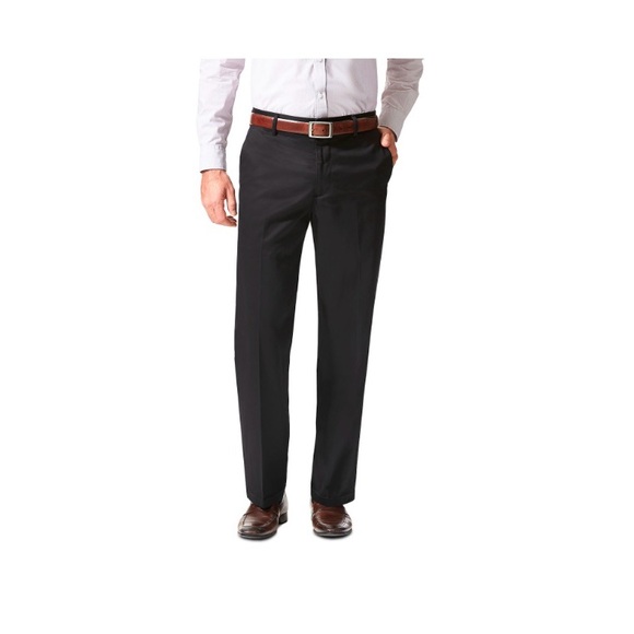Dockers Men’s Black Straight Fit Signature Khaki Pant